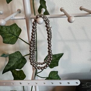 Versatile Silver Chain Necklace with Vintage-Inspired Design